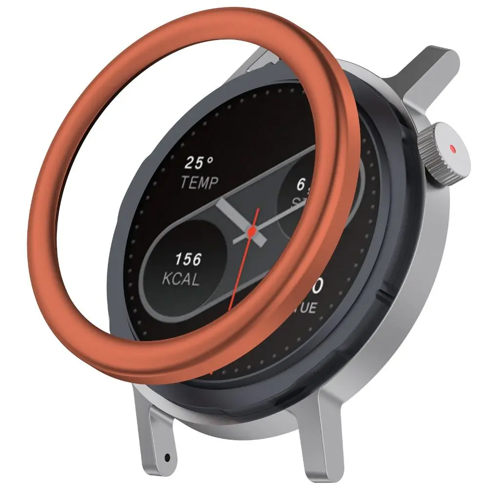 Roestvrij stalen metalen bezelring Antikras Decoratieve horlogekast Cover Vervanging Beschermend voor CMF Watch Pro 2