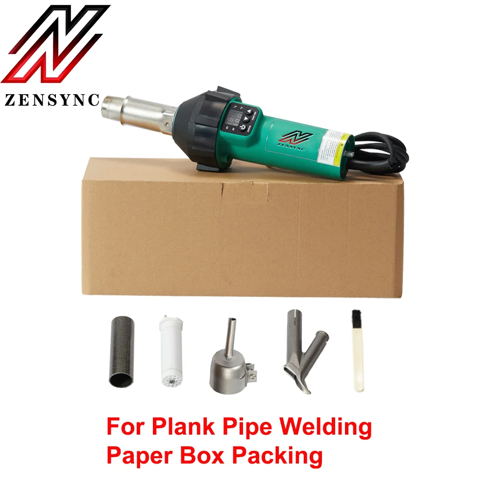 1600W Industrial Electric Hot Air Gun Digital Display Car Film Heat Gun Air Dryer for Soldering Thermal Blower Shrink Wrapping