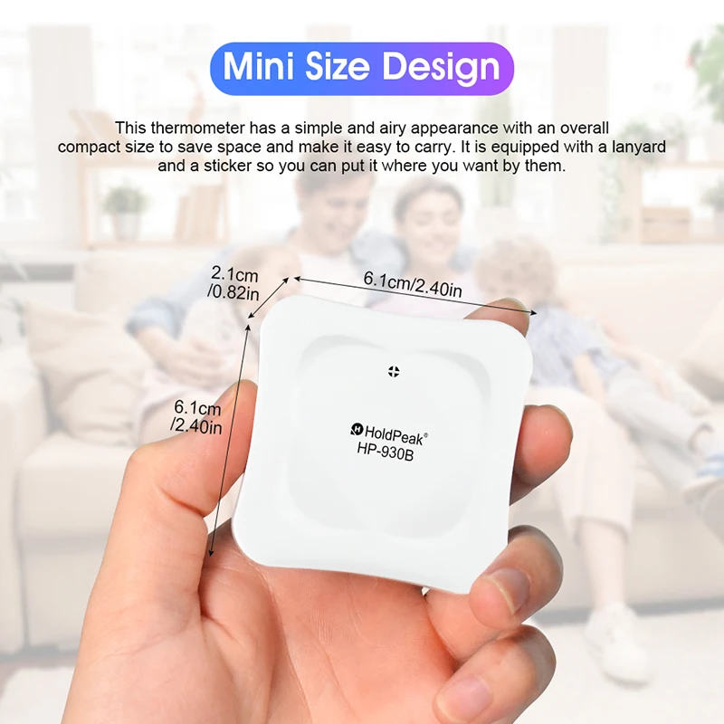 930B Bluetooth WIFI Temperature Humidity Meter APP Remote Monitor Indoor Outdoor Thermometer Hygrometer Magnetic Hanging
