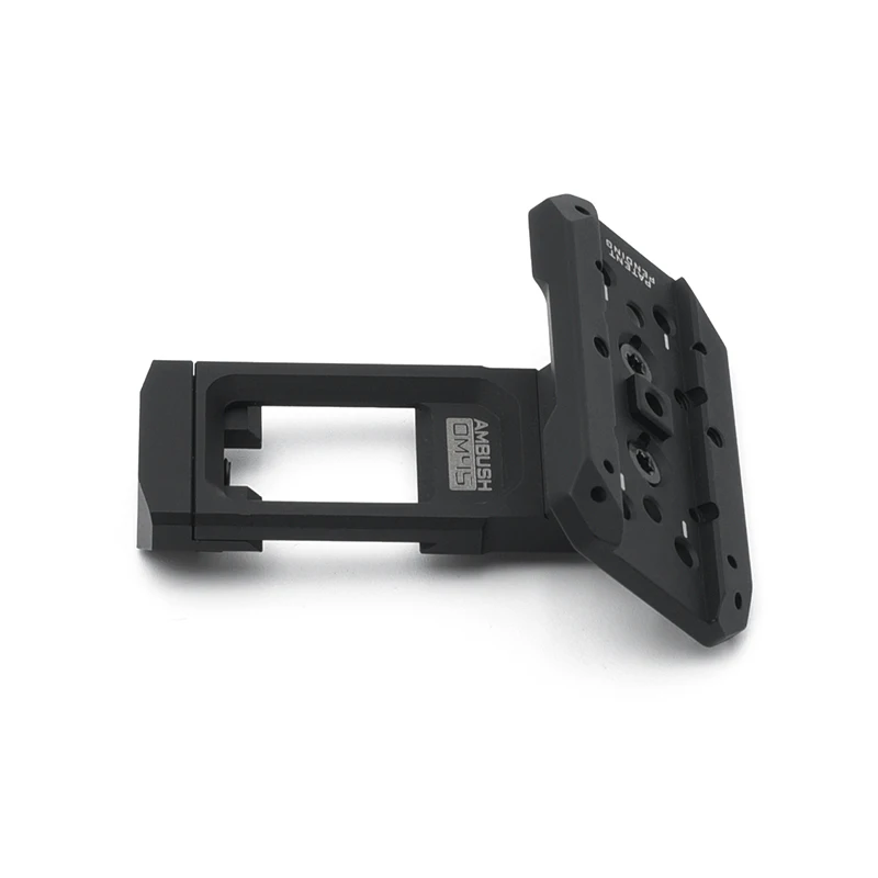 Metal RM Red Dot Sight Side Mount 45° Offset Optics Mounting Base Accessories T01 T02 Red Dot Holographic 45 Degree Bracket