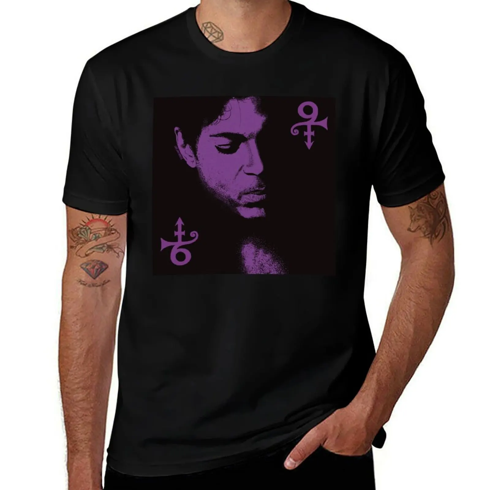 

Prince portrait Pop Art style NO AI T-Shirt oversized shirts graphic tees new edition shirts men graphic