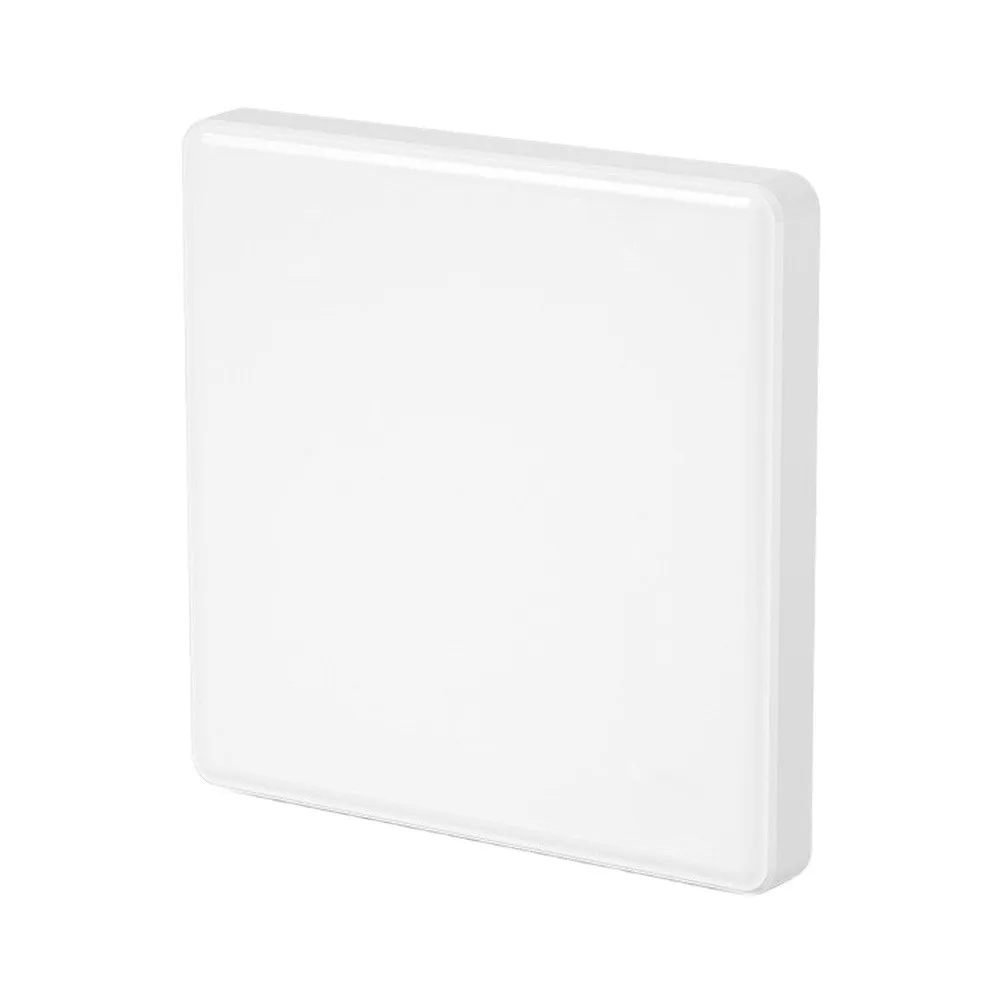 12pcs Blank Panel Cover for 86mm Sockets White ABS 86x86mm Concealed Mounting Decorative Wall Cover for Unused Telephone Holes