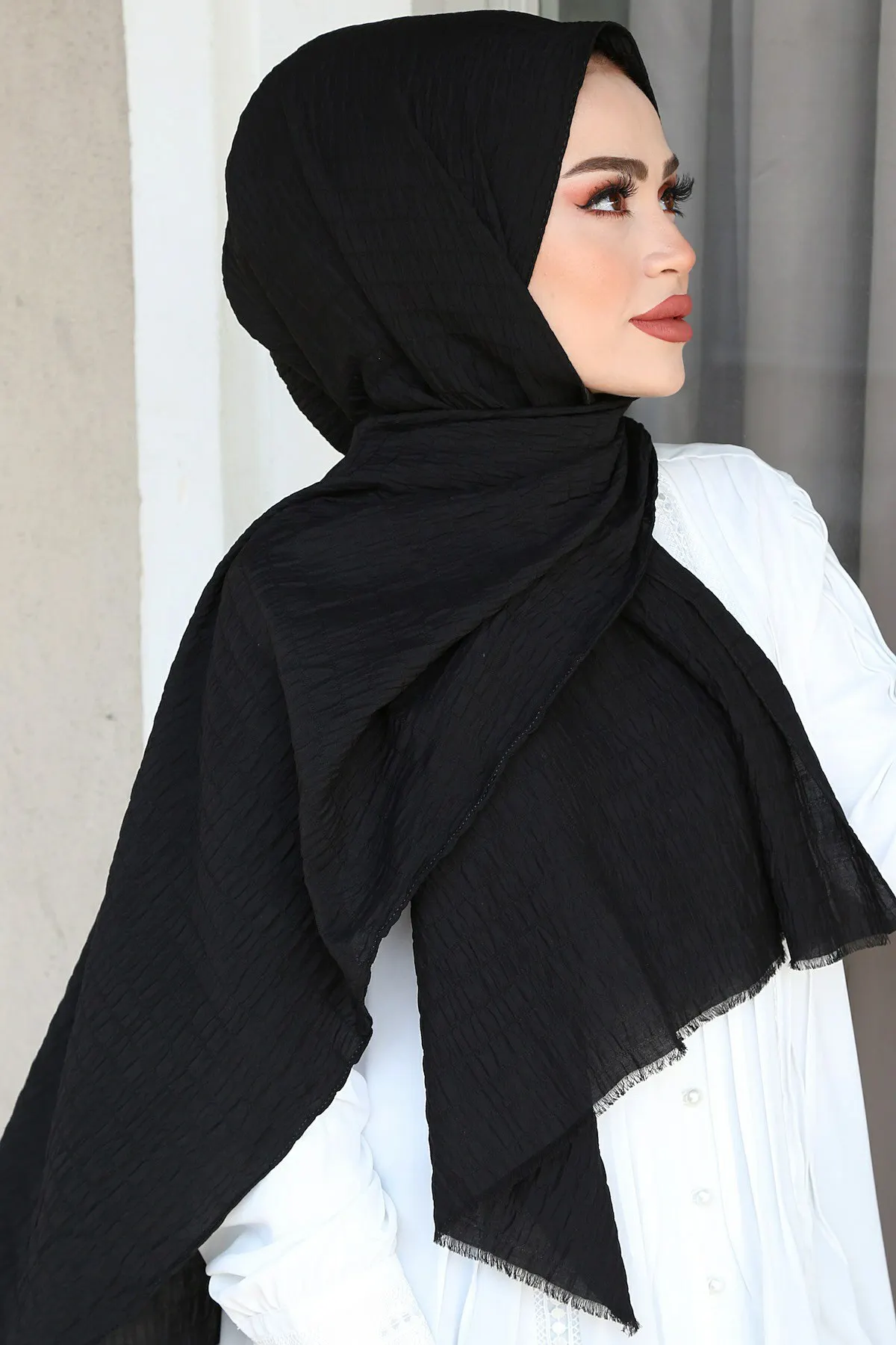 Women Shawl Scarf Modern Islamic Muslim Women 'S Head Scarf Hijab for Women Islamic Hijab scarf Turbans Bayan