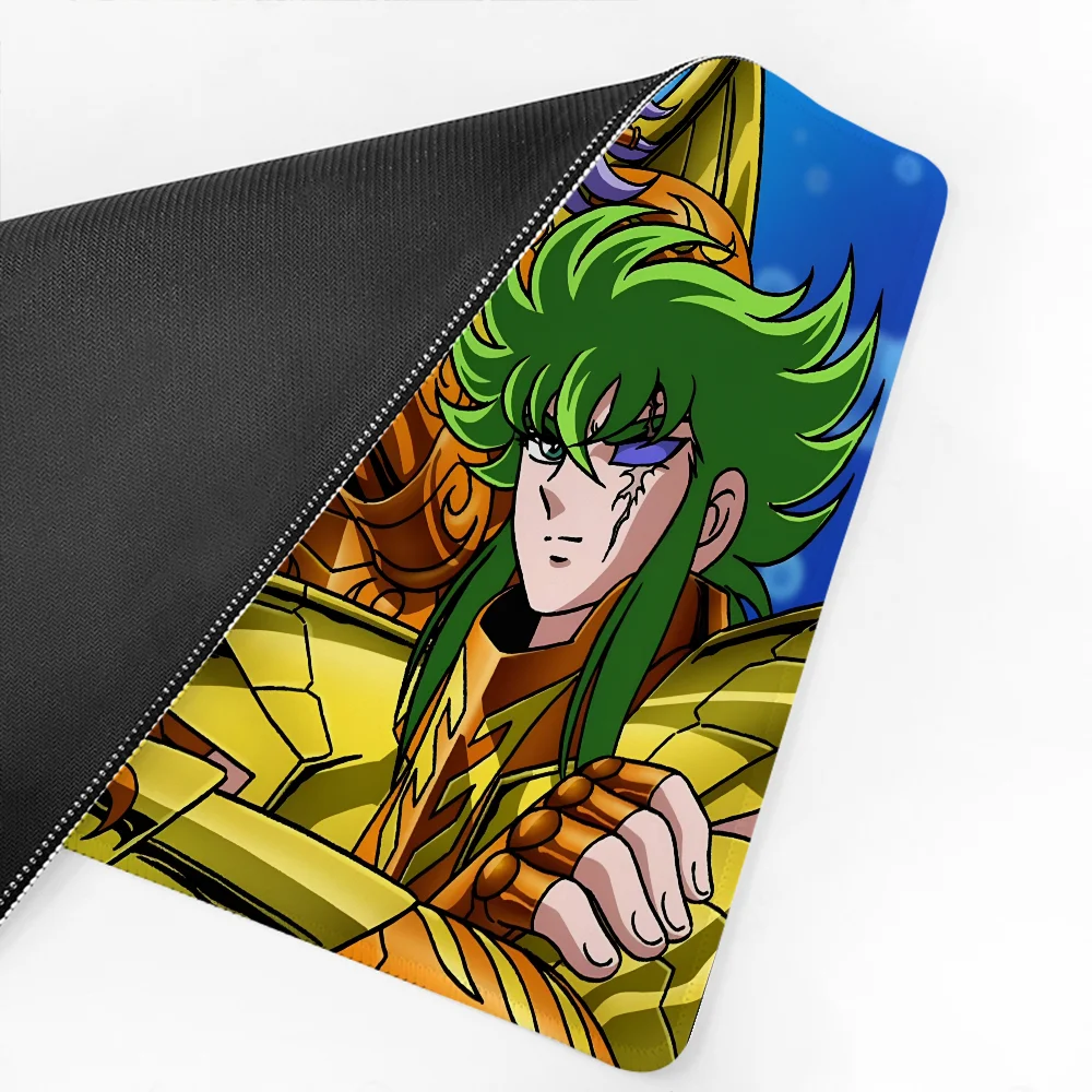 S-Saint S-Seiya Mousepad Large Computer Gaming Accessories MousePads Desk Mats Anti-slip Laptop Soft Mouse Pad