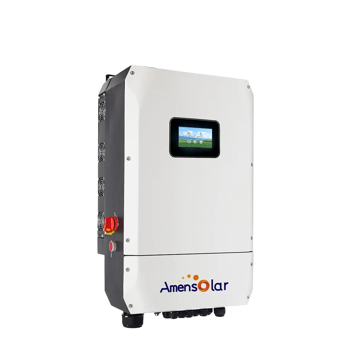 New 12kw MPPT AC Coupled Energy Storage Solar Inverter 48V 5kw 8kw10kw 5000w Split Phase on Grid Tie Hybrid Inverter 10000 watt