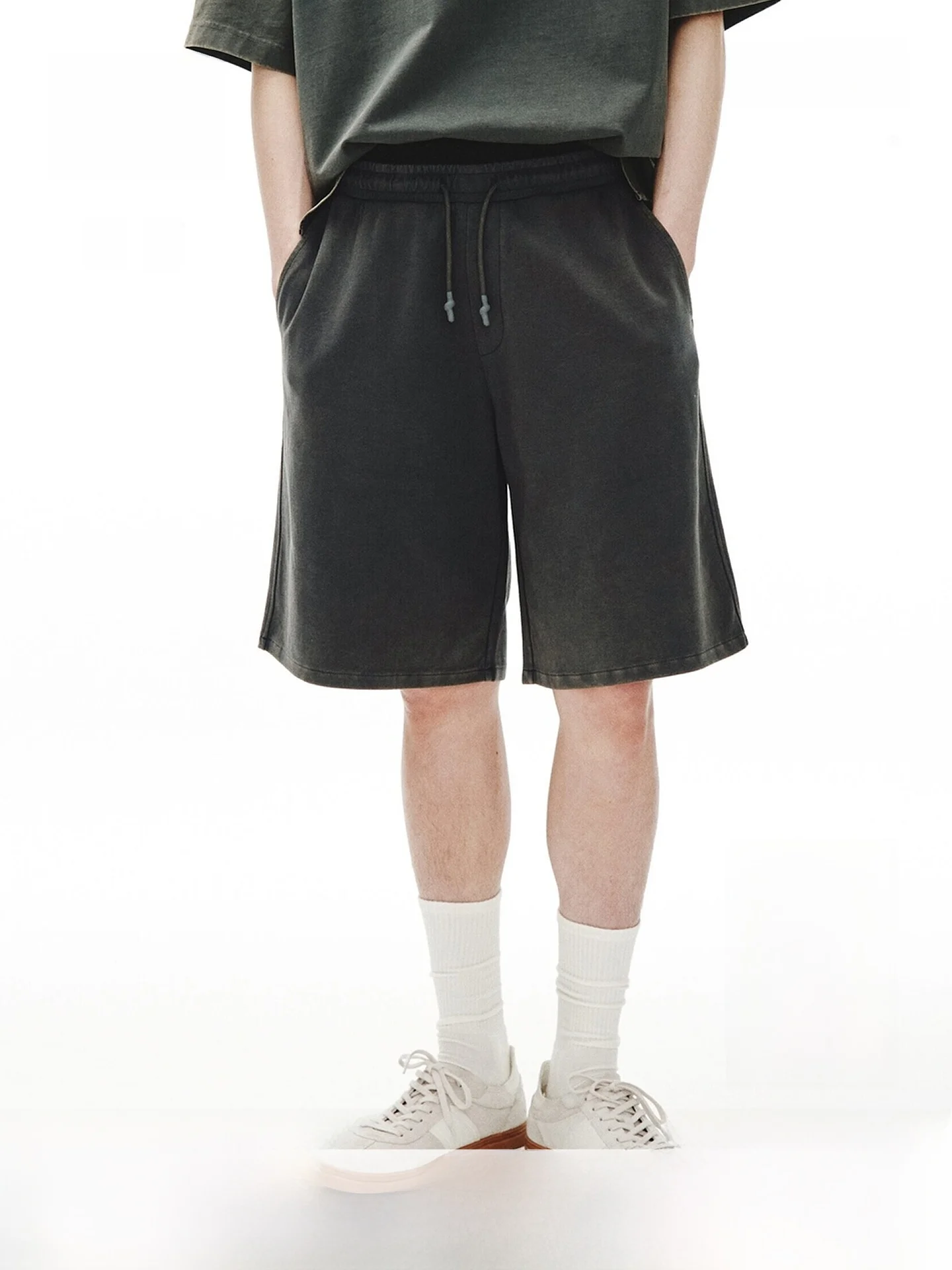 

H&M Men's Loose Fit Double Cloth Short Pants Summer 2026 New Arrival 100% Cotton Comfortable Breathable Fashionable Shorts