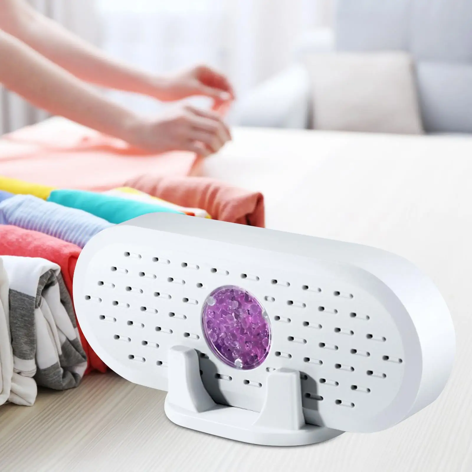 Mini sécheur d'air portable pour bureau, désaquarelle, arrêt automatique, silencieux, absorbeur d'humidité, Cisco, sous-sol, chambre, 1L