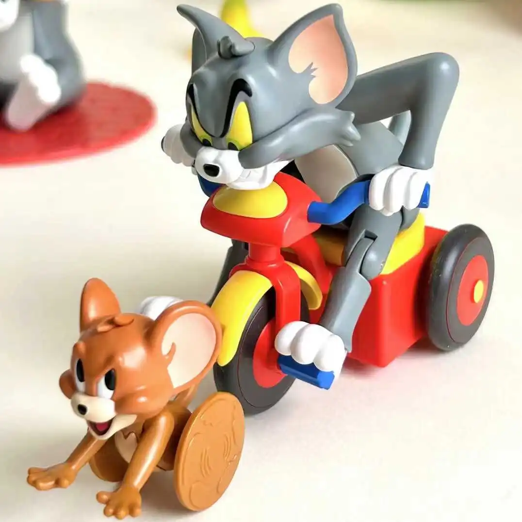 2024 Nieuwe 52 Speelgoed Tom En Jerry Anime Figuur Arme Tom-Serie Blinde Doos Tom En Jerry Mystery Box Room Versiering Kerstcadeau