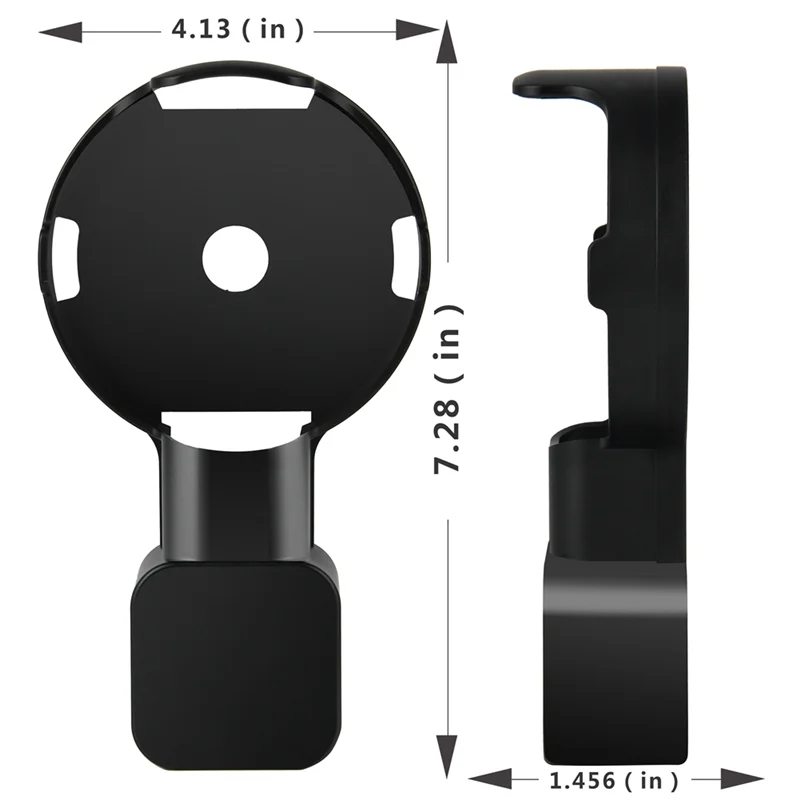 【Sleek Design】2X Speaker Wall Mount Holder For Alexa Echo Dot 3Rd Generation Indoor Sound Box With Screwless Cable Management, W