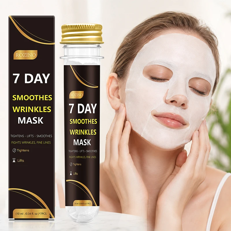 Rozino 7Day Moisturizing and Firming Anti-Wrinkle Mask, Deeply Nourishes, Makes Skin More Delicate and Firm, Gives Skin a Radiant Glow, and Makes Skin More Elastic