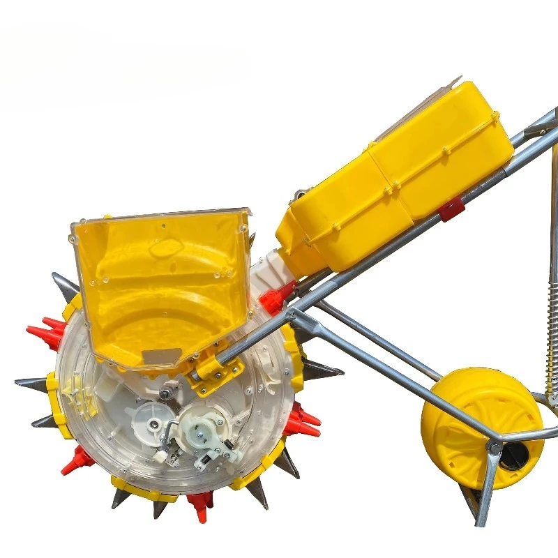 

Hand push planter, plus set portable planter, bean corn peanut manual planter