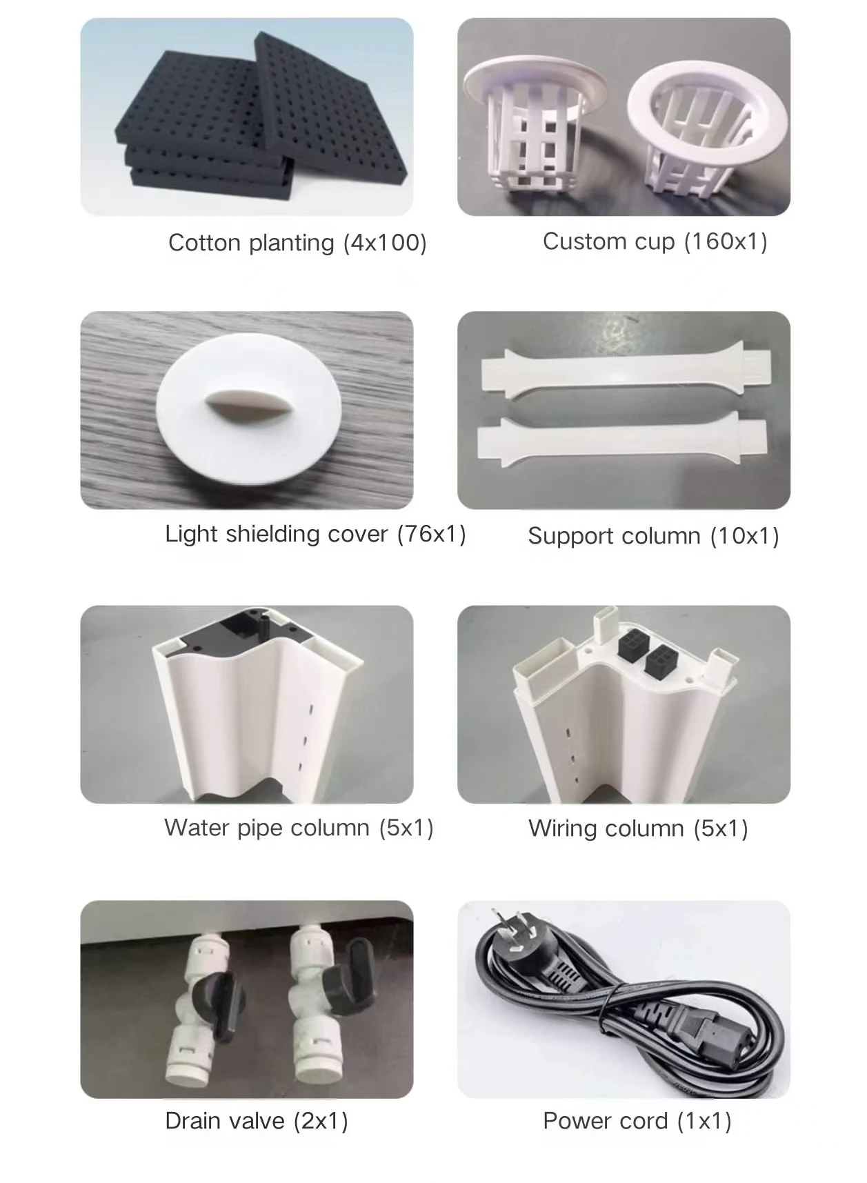 آلة زراعة وزراعة الشتلات ذات سعة كبيرة آلة متكاملة للزراعة المائية الذكية - أ