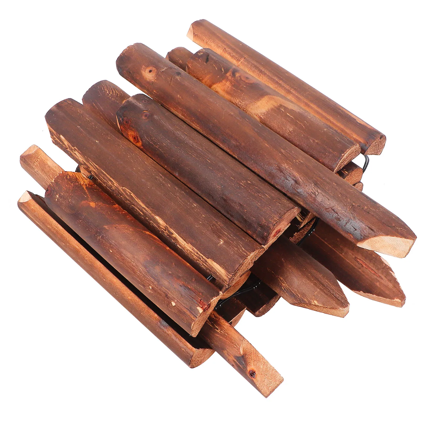 

Декоративный деревянный забор-бордюр для сада, двора, патио, ландшафтного дизайна, клумб, краев грядок, посадки деревьев, уличного ограждения, в деревенском стиле