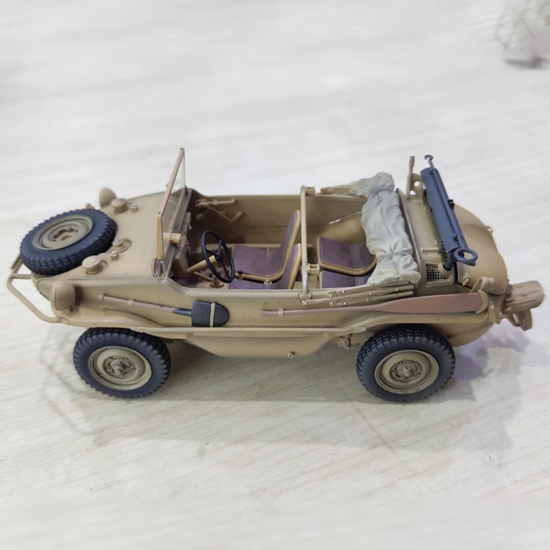 ARTISAN 1/35 Scale 166 TYPE Amphibious Off-road Vehicle Simulation Plastic Model Static Display Collectible Toy Gift Decoration
