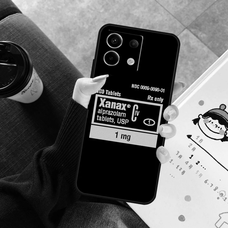 XANAXS funda con patrón para Xiaomi Redmi Note 14 Pro 9 10 11 12 13 Pro 11S 12S funda para Redmi 14C 12C 10C 13C