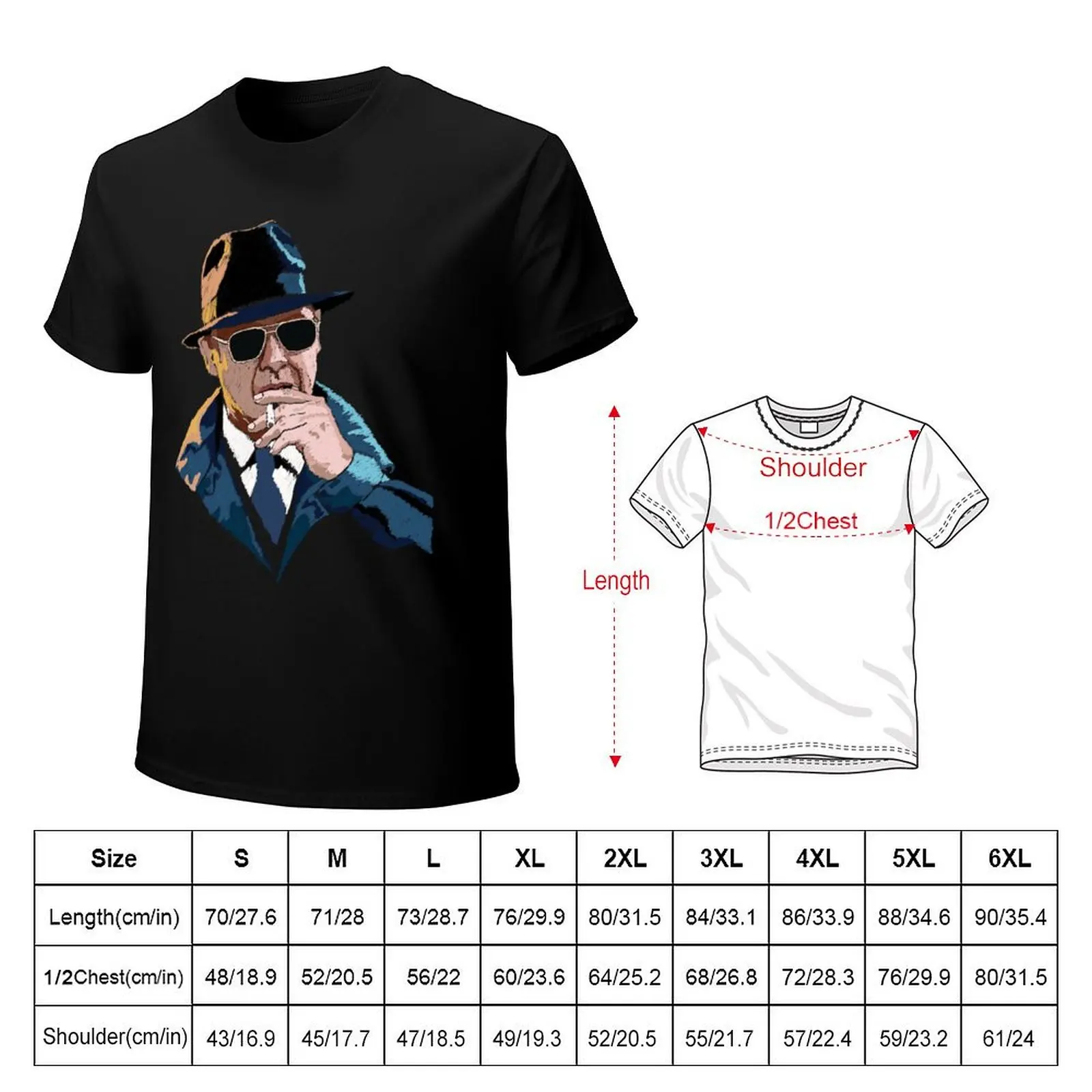 R.R. v2 T-Shirt Large Size Casual Short Sleeve Top
