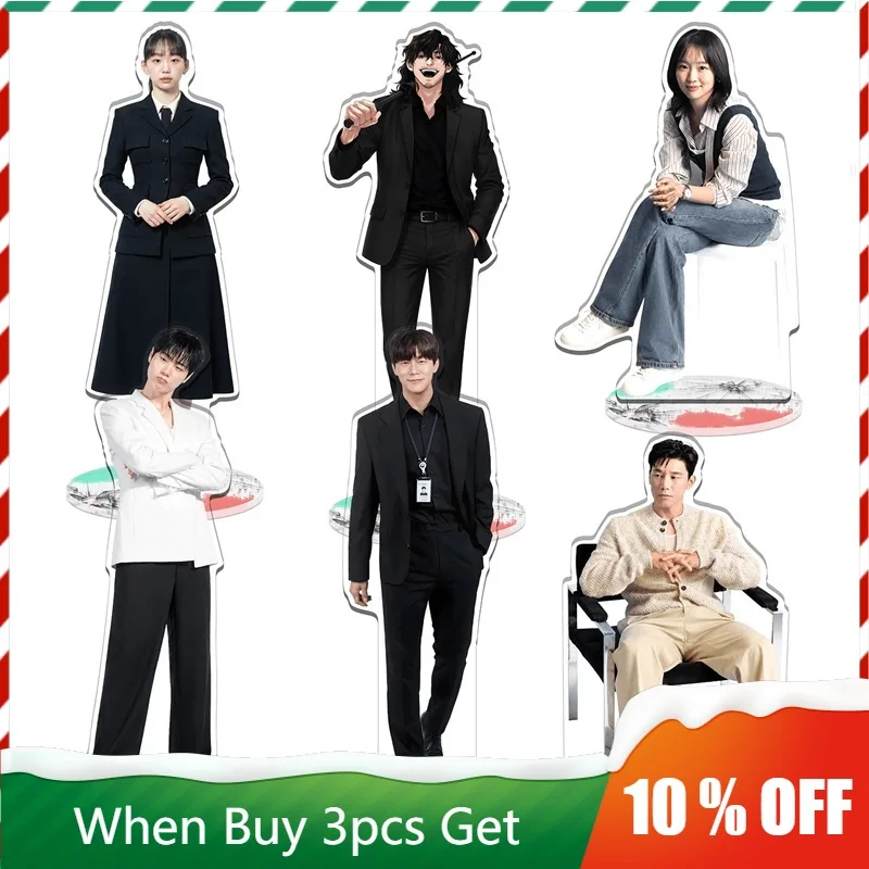 

Get Schooled Tv Peripherals Moo-yeol Kim Hwa-jin Ro Fanart HD Printed Acrylic Standee Desktop Collectible Decor Gift Toys