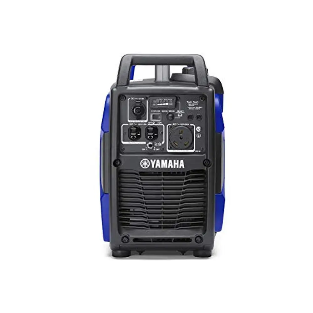 2200W Portable Inverter Generator with Yamaha Engine Quiet Technology RV Outlet DC Outlet LED Display Camping Power Supply