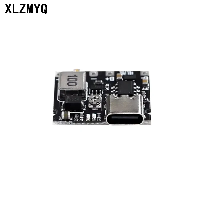 10pcs Type-C USB Lithium Li-ion 18650 3.7V 4.2V Battery Charger Board DC-DC Step Up Boost Module TP4056 DIY Electronic Kit