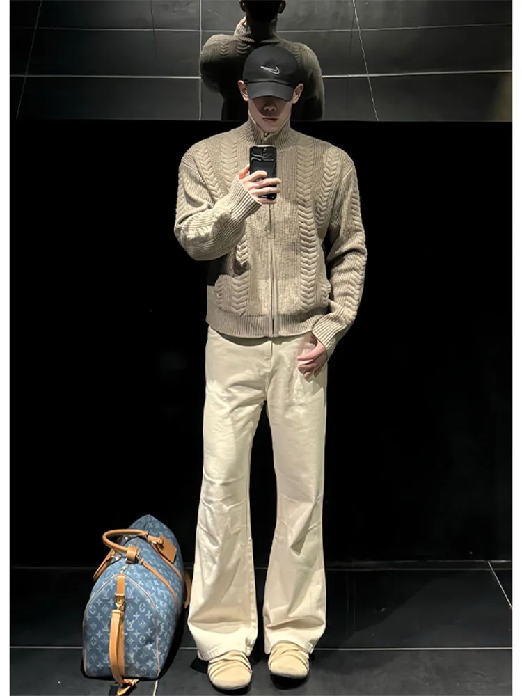 

Fur Collar Pullovers European Mens Cycling Tour Racing Sport Performance Lightweight Breathable Quick-Dry Stretch Slim Fit Woole