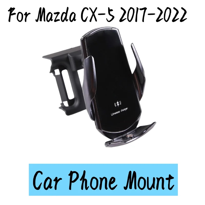 

Автомобильный специальный держатель для телефона, кронштейн, крепление, зажим для воздуховыпускного отверстия для Mazda CX-5 2017-2022, аксессуары для салона автомобиля