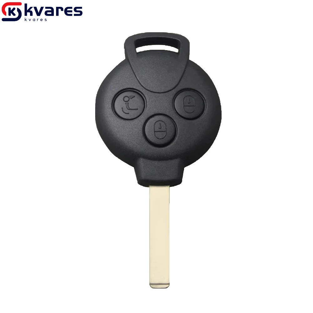 3 Buttons PCF7941 ID46 Chip 433MHz Remote Car Key For Mercedes Benz Smart Fortwo 451 2007 2008 2009 2010 2011 2012 2013