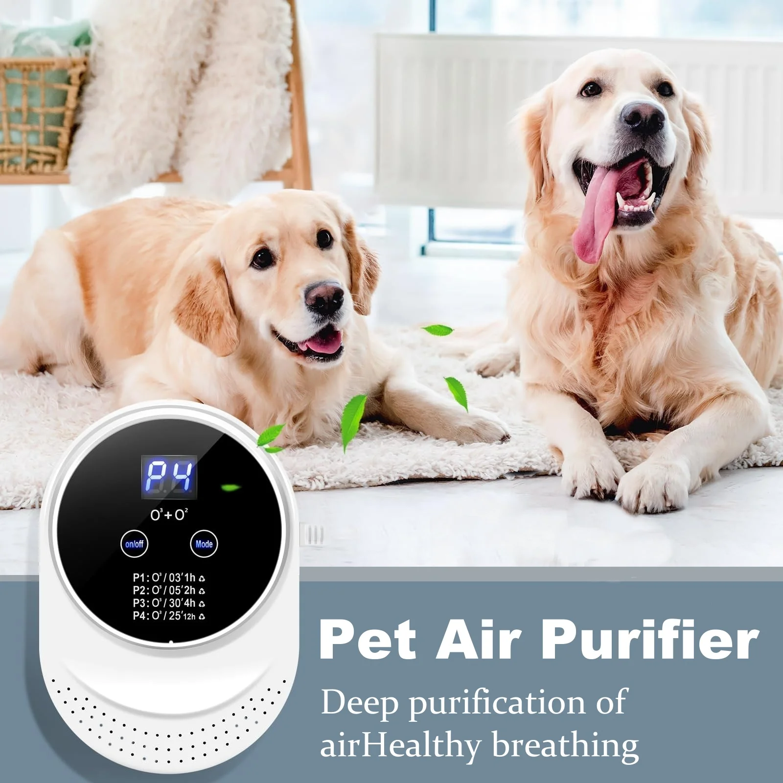 

Automatic Pet Dynamoelectric Timed Sprayer Odor Eliminator Urine Smell Pet Deodorizer Indoor Air Purifier LED Screen 4 Modes