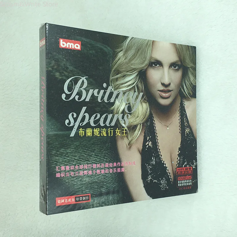 B-Britney Spears Greatest Hits CD Collection, Classic Pop Compilation Album, Hit Tracks Music Disc for Fan Collection