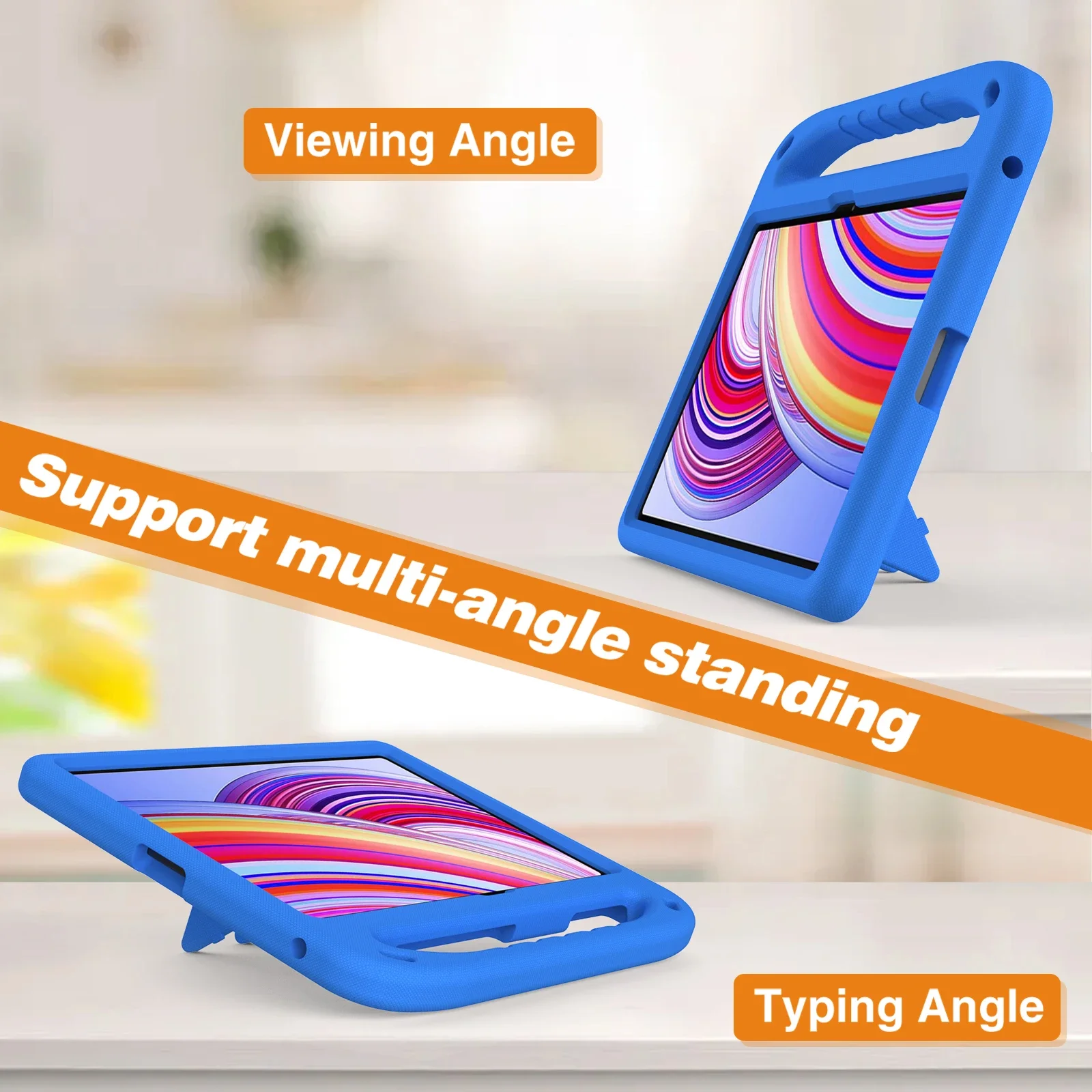 Kids Safe EVA Case For Xiaomi Redmi Pad Pro 12.1 10.6 2022 SE 11 inch ShockProof Tablet Cover For Xiaomi  Pad 6 5 Pro Stand Case