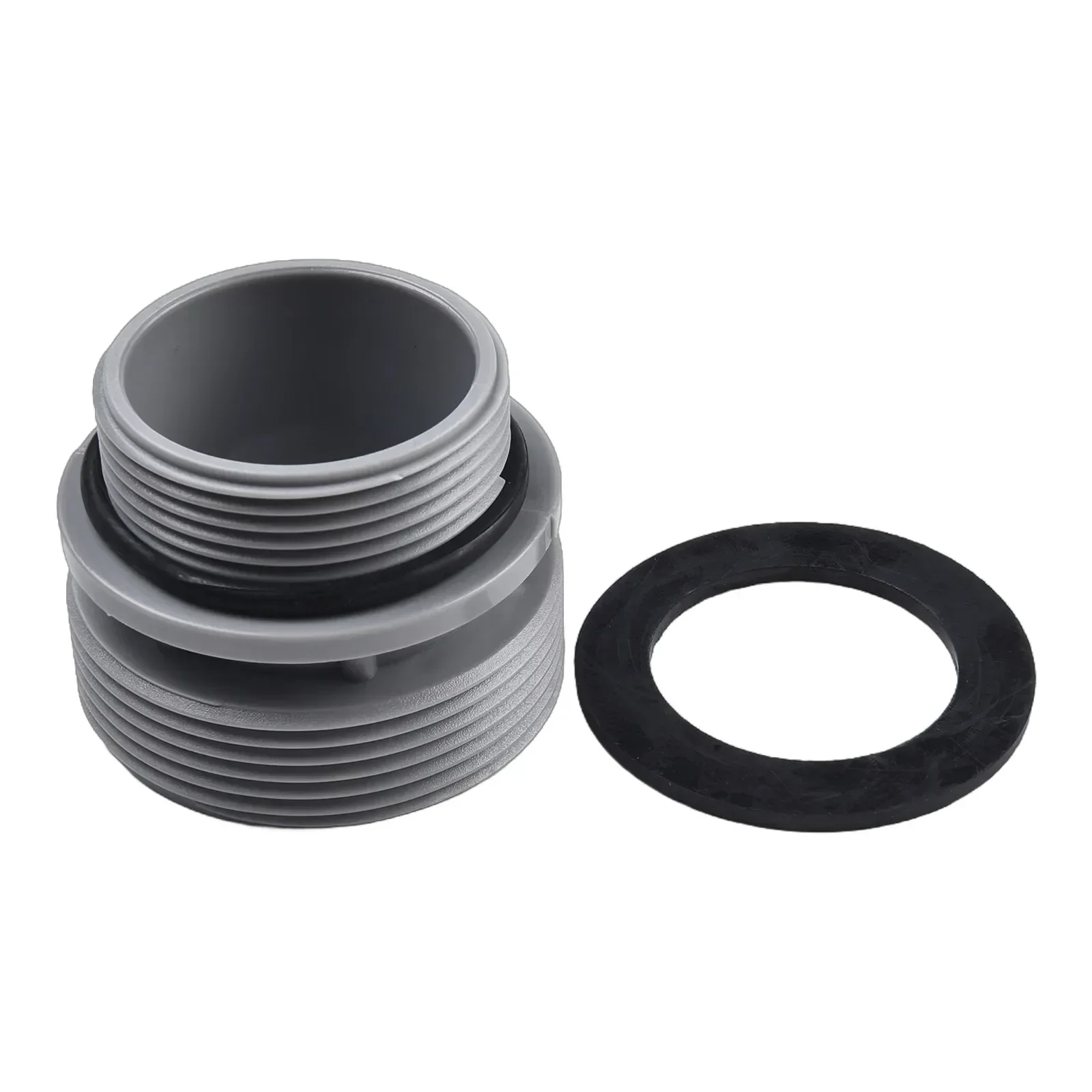 Adapter Conversion Kit for Intex Pools Connects 40mm Hoses to 1 1/2 Inch Inlet/Outlet Plastic Material Easy Installation