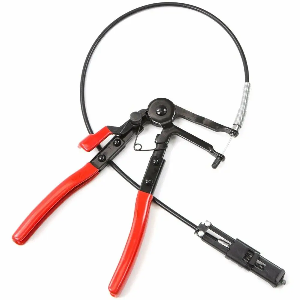 2FT Flexible Wire Hose Clamp Pliers Long Reach Bendable for Fuel Oil Water Hose Automotive Tool