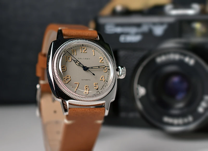 Baltany 1926 Oyster Retro-Uhr S4015 36 mm Saphirglas 100 m wasserdicht Herren-Automatik-Armbanduhr – Detail 4