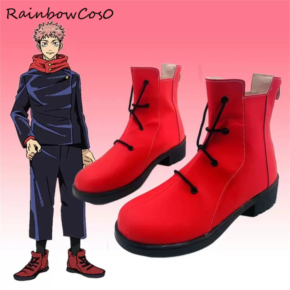 

Itadori Yuji Cosplay Shoes Boots Game Anime Halloween Christmas RainbowCos0 W4179