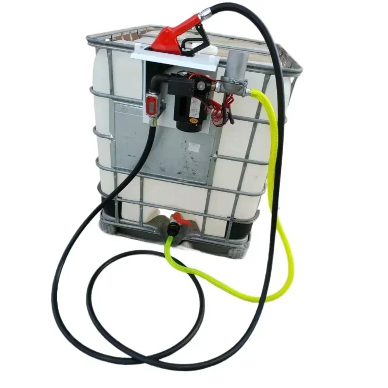 

Diesel electric oil pump 12V24V220v automatic high power, refueling gun hanging ton barrel type