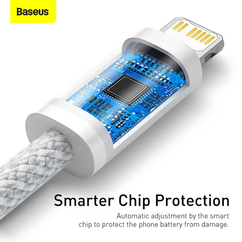 Кабель Baseus USB-C для быстрой зарядки iPhone 20 Вт — фото товара