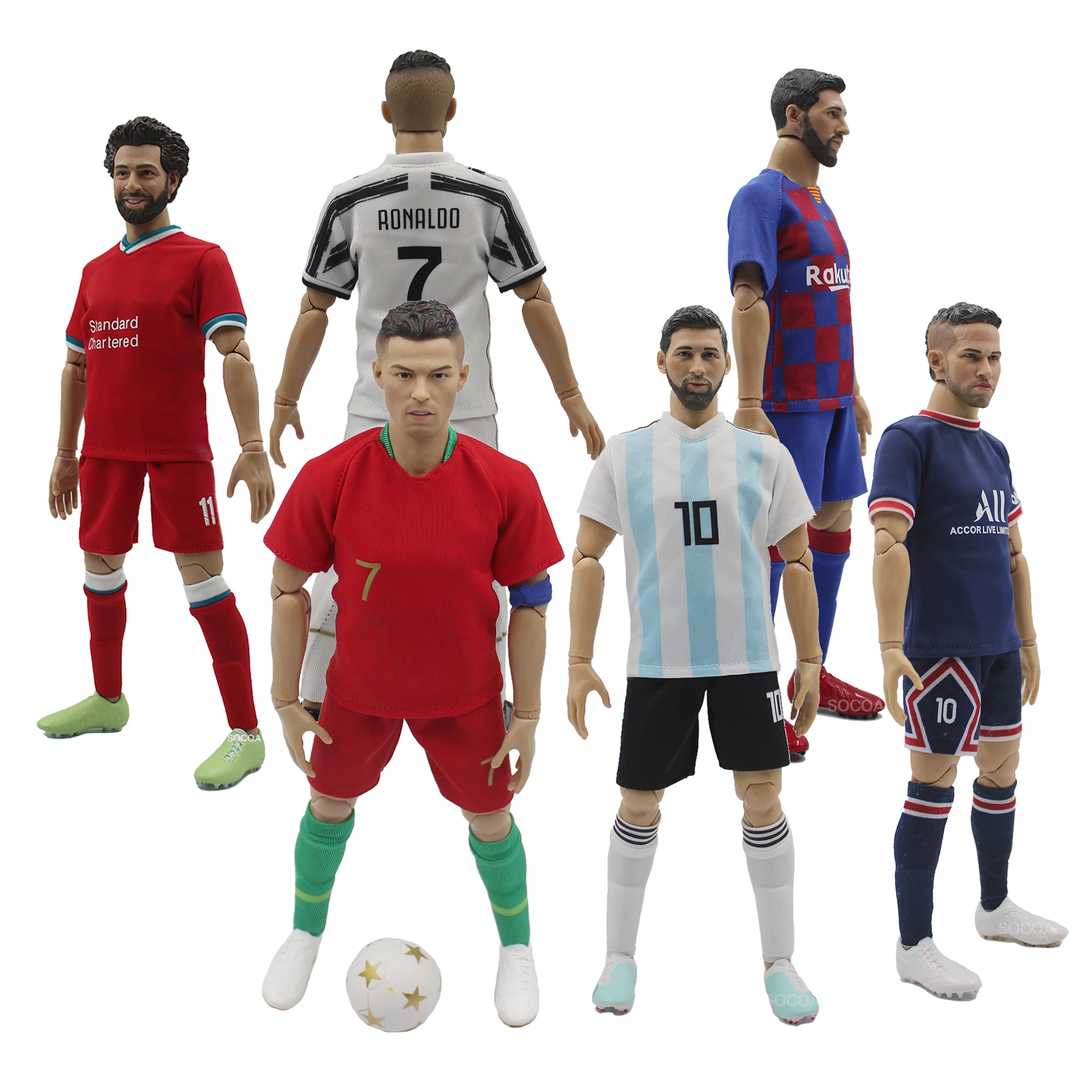 1:6 スケールフィギュア高さ 12 インチ & 29 センチメートルサッカー