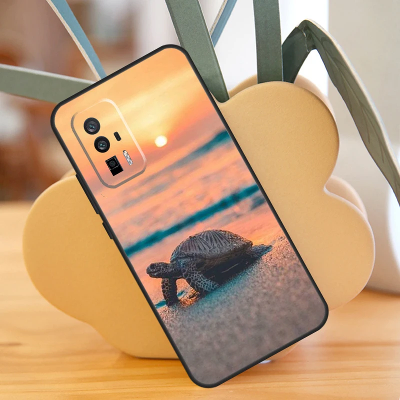 Ocean Sea Turtle Case For Xiaomi 13T 11T 12T Pro 13 14 Ultra 12 Lite POCO F6 F5 X6 Pro M6 X3 X5 M5s F3 Cover