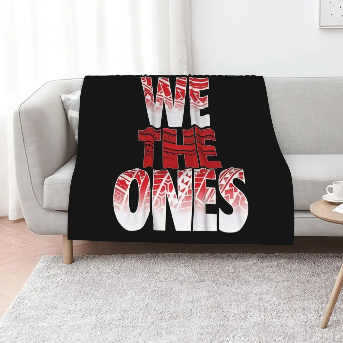 The Usos We The Ones Tribal Throw Blanket Custom bed plaid Plaid on the sofa Extra Large Throw Softest For Baby Blankets