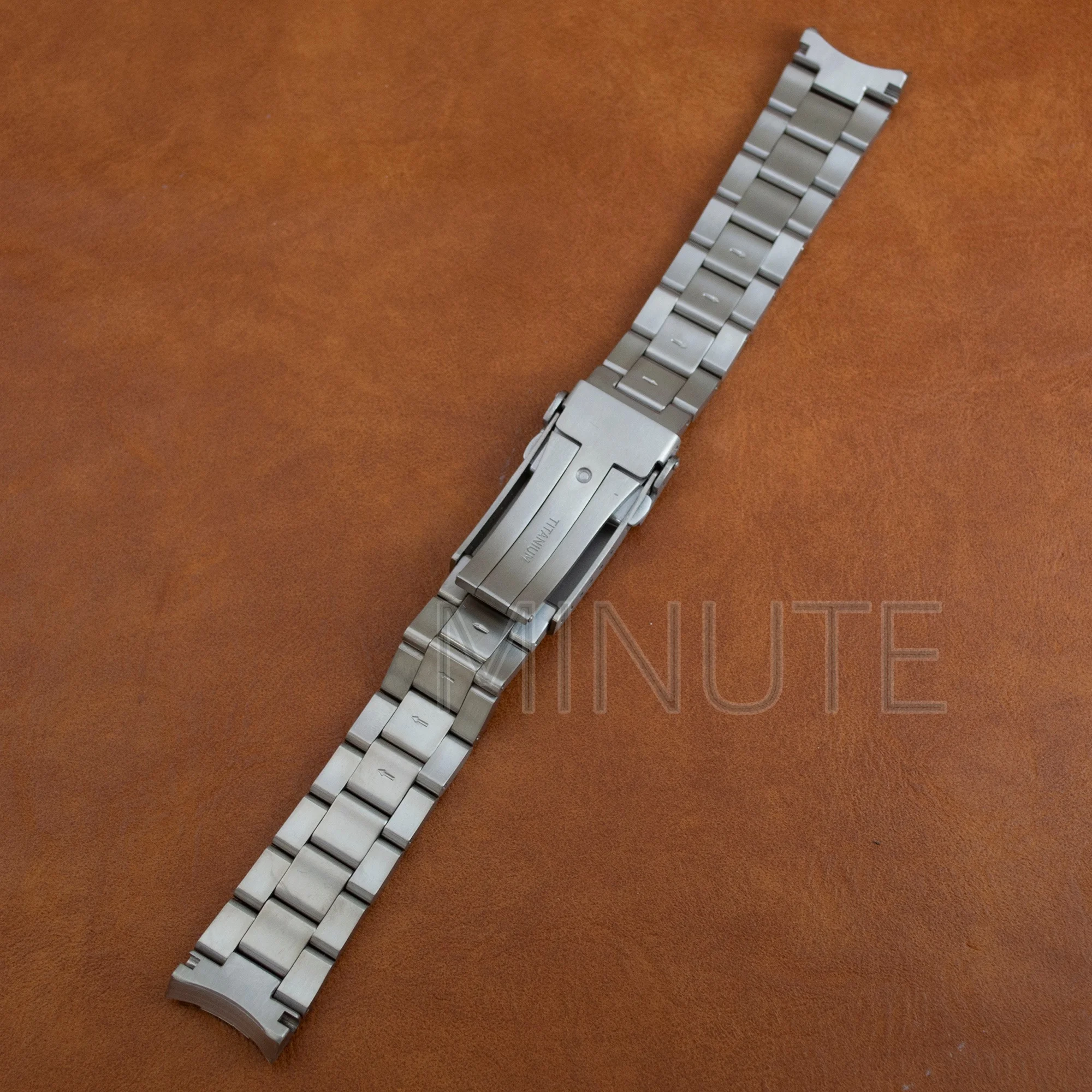 Full Titanium Bracelet Watch Strap 20mm Titanium Watch Band Wristband for MOD Submariner Daytona GMT Yacht-master Watch Parts