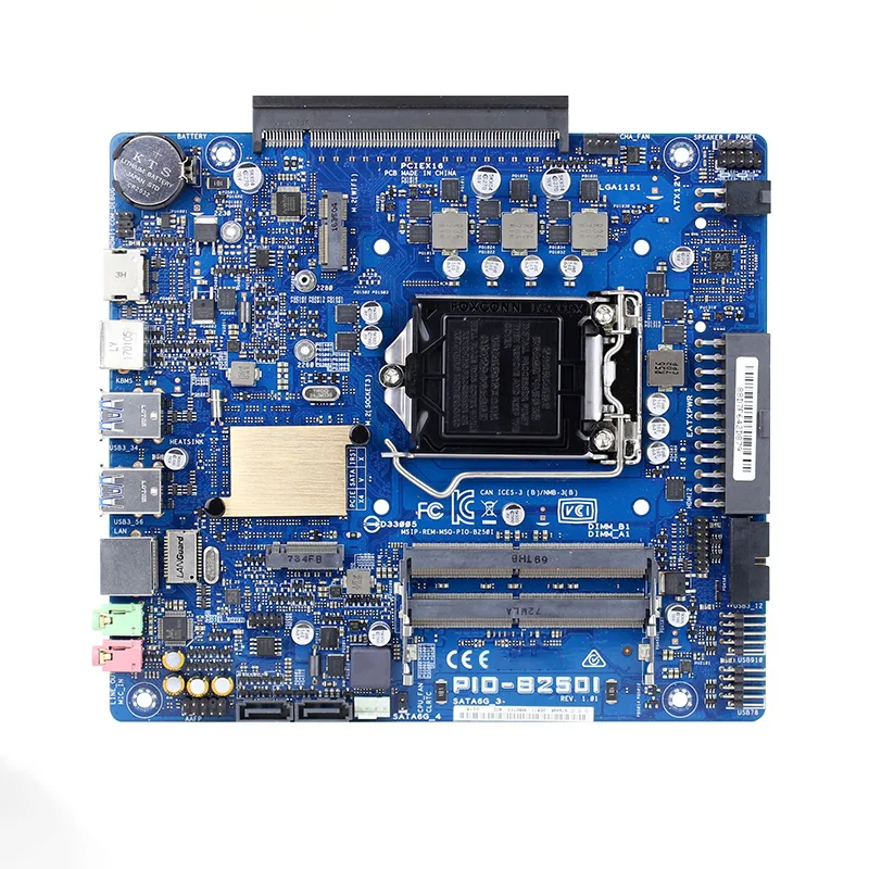 Imagem -05 - Motherboard Tudo-em-um para Asus Pio-b250i Thin-mini-itx