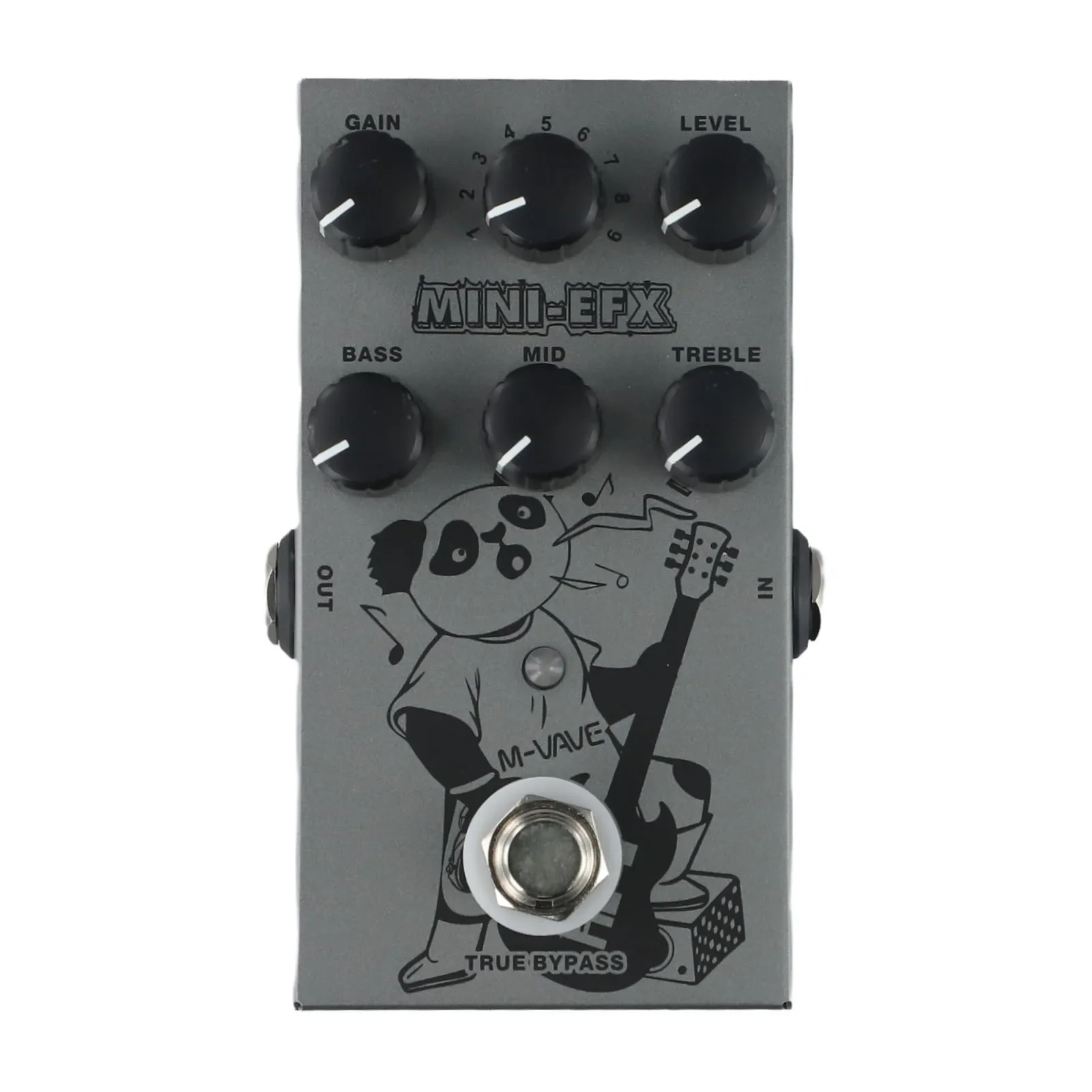 

Guitar Effects Pedal Electric Guitar Pedal Professional Use Portable Pedal 9V DC Transformer Dynamic Response 9-Tone Selection