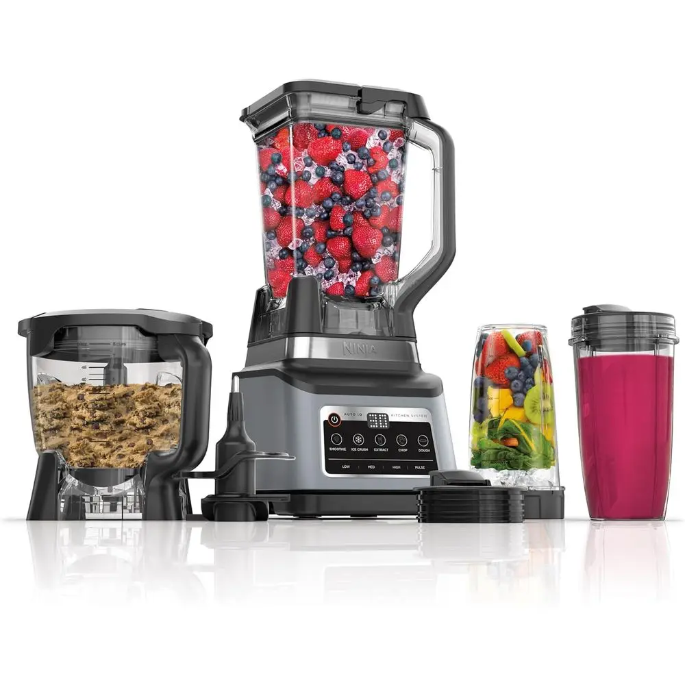 

Кухонная система BN801 Proional Plus, 1400 Вт, 5 функций: приготовление смузи, измельчение, замес теста и многое другое с технологией Auto IQ, 72 унции. Расстояние между осьмиугольниками блендера