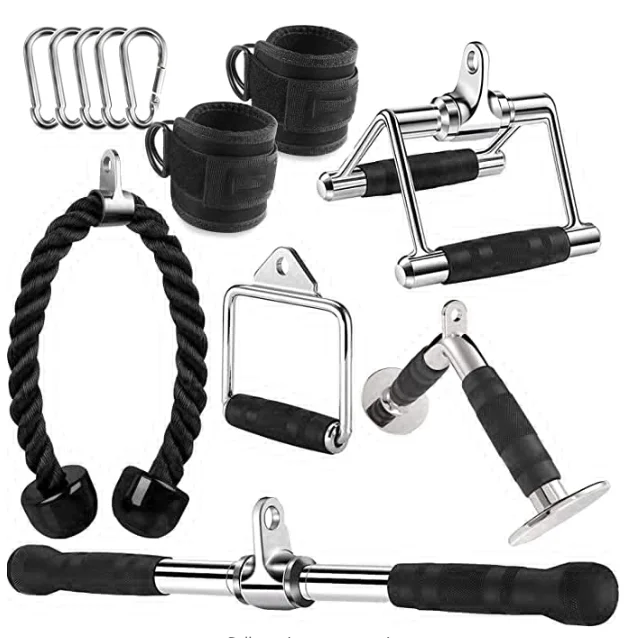 HYS Gantry Fitness Equipment Accessories Handle Rope Down Press Single Head Double Head Rope Biceps Gym Training