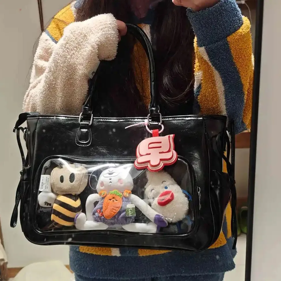 

Сумка-тоут Concert Ita с держателем для световой палочки, вместительная сумка-рюкзак, многофункциональная сумка через плечо для фанатов