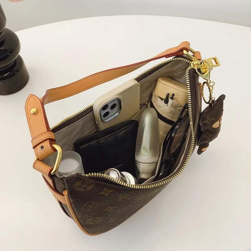 ​ ​ 高級女性バッグファッションムーンプリントヴィンテージチェーンショルダークロスボディ財布多用途デザイナーバッグ女性のための高品質