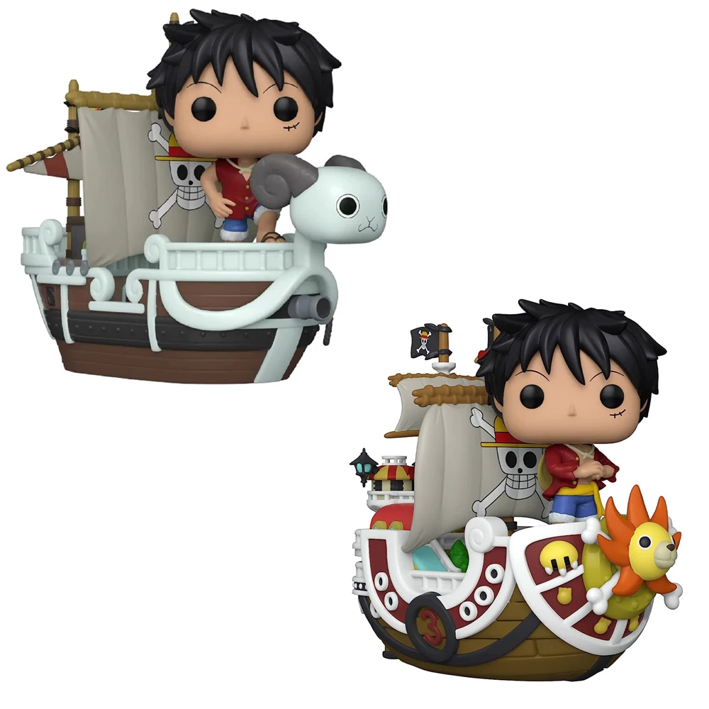 One Piece Going Thousand Sunny Luffy With Going Merry #111 NYCC Shared Exclusive Model Doll Toy