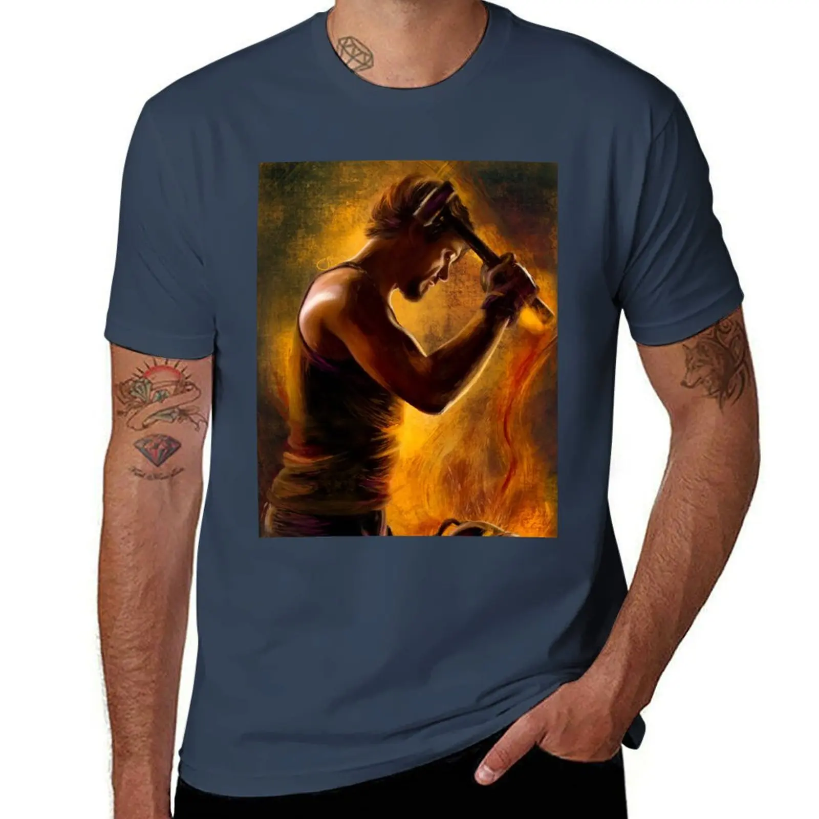 

Tony Stark T-Shirt Fashion Casual Short Sleeve T-Shirt