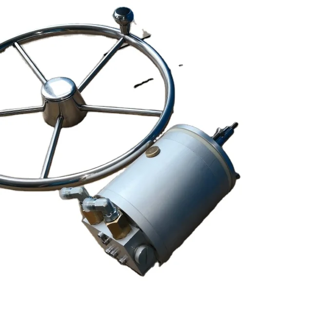 

High Quality Stainless Steel 600HP Inboard Diesel Engine Hydraulic Steering System Cylinder Pump Tube New 1 Year for Boats