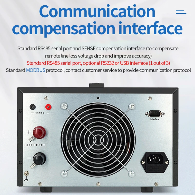 Imagem -06 - Fonte de Alimentação Regulada por dc Programável Tuodapu 15v 60a Tensão Constante Ajustável Fonte de Alimentação dc Programável de Corrente Constante