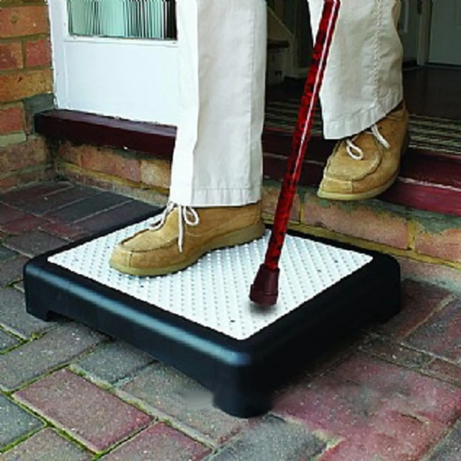 

Step Stool Anti Slip Half Step Platform for Elderly Disabled Toilet Cars